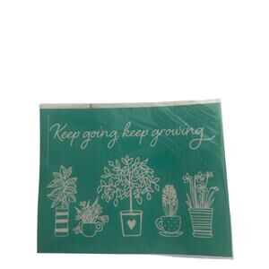 NWT  Keep Growing‎ Chalk Couture 8.5 x 11  Reusable Transfer